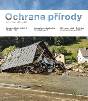 Obálka časopisu Ochrana přírody.